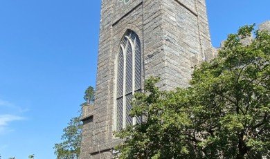 The singing church ghost